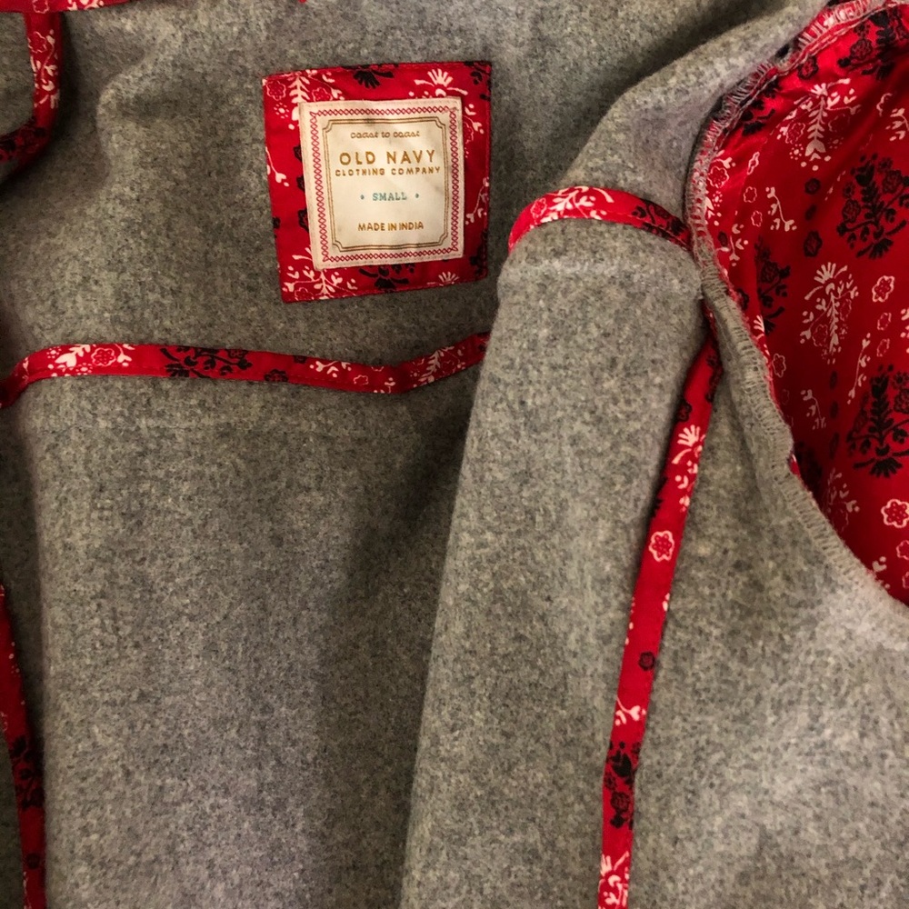 Grey Winter Pea coat Size Small